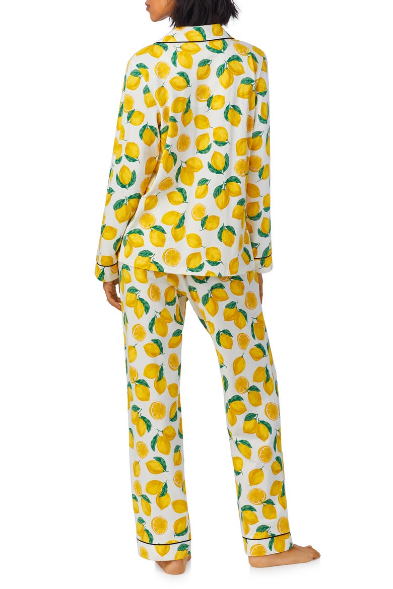 Print Stretch Jersey Pajamas, Alternate, color, MAIN SQUEEZE