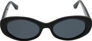 Oscar de la Renta 52mm Gradient Oval Sunglasses