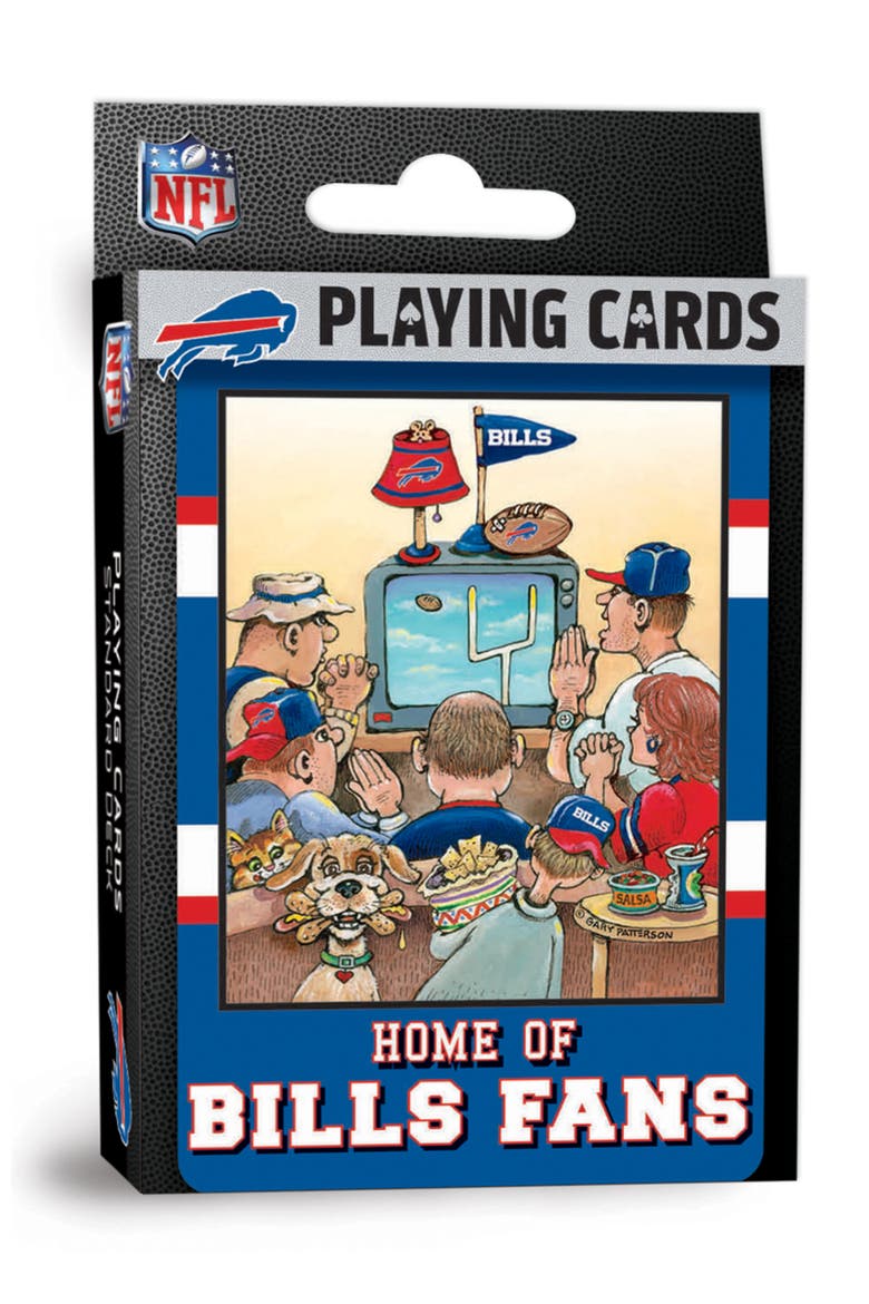 Buffalo Bills Fan Deck Playing Cards, Main, color, Multicolor