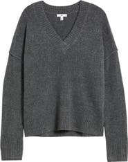 BP. Oversize Cozy V-Neck Sweater
