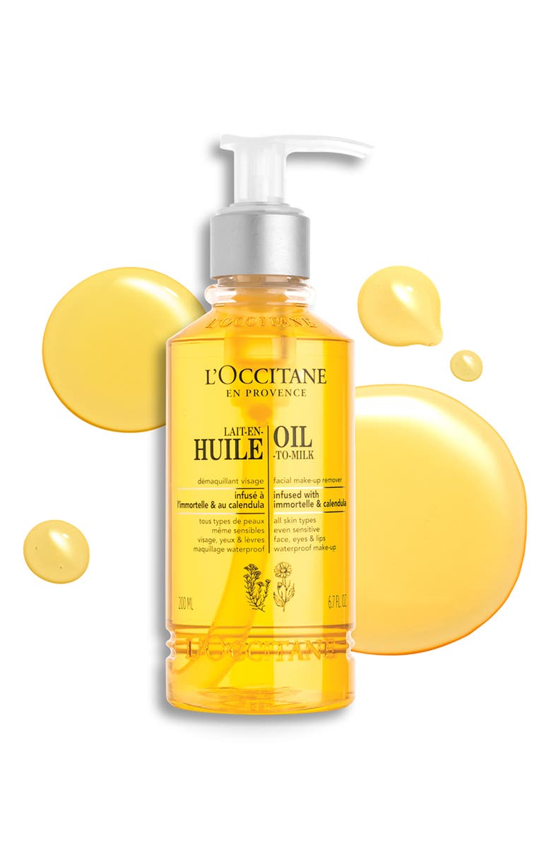 L'Occitane Oil-to-Milk Facial Makeup Remover, Alternate, color, 