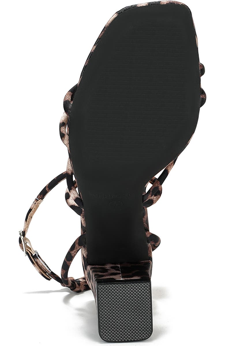 BERNESS Elissa Strappy Sandal, Alternate, color, Leopard