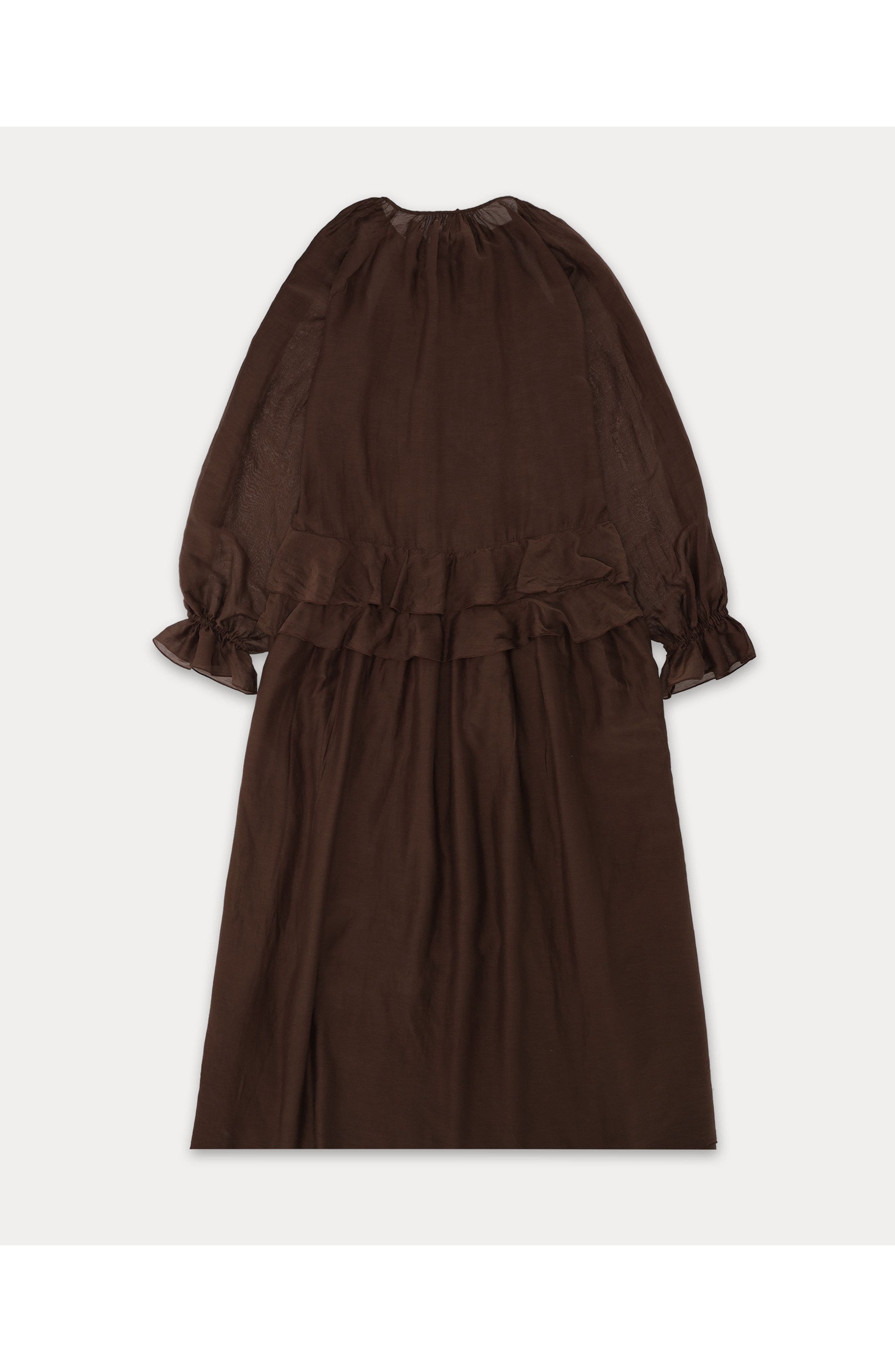 Ange Cotton Silk Caftan Dress - image 2