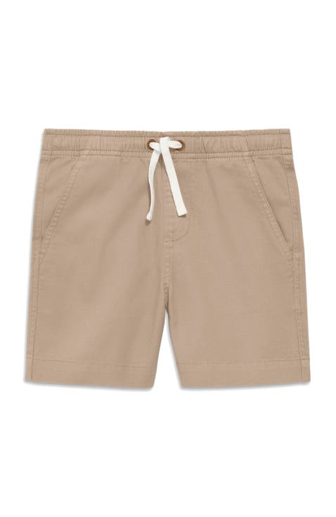 Kids Stretch Chino Drawstring Short (Toddler, Little Kid, Big Kid)