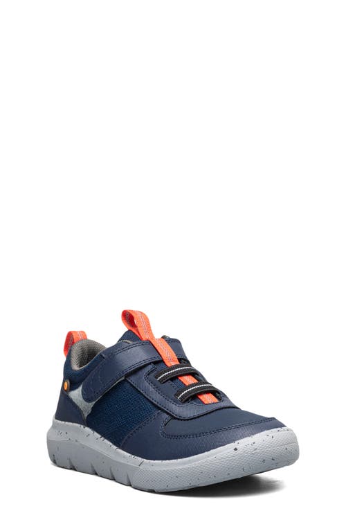 Bogs Skyline Kicker Water Resistant Low Top Sneaker in Navy 