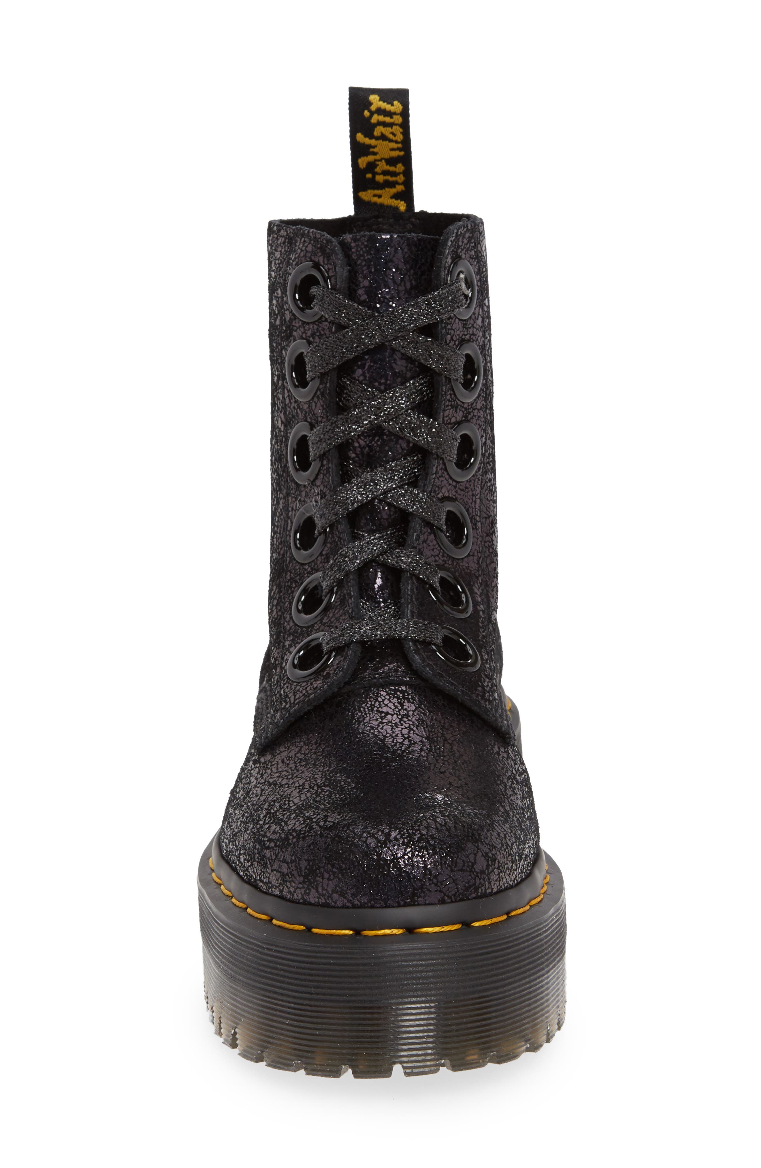 Dr. Martens Molly Crackle Boot, Alternate, color, 