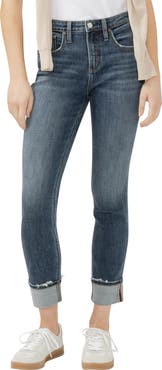 Silver Jeans Co. Beau High Waist Slim Boyfriend Jeans