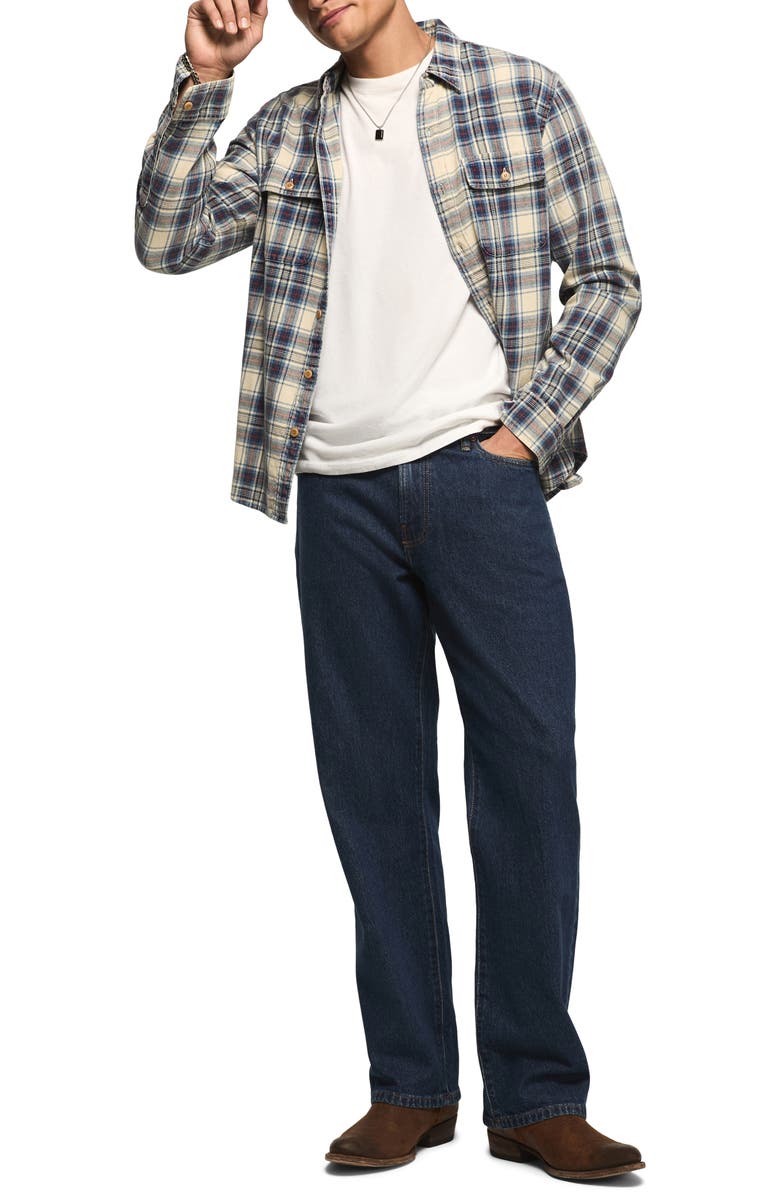 Lucky Brand 181 Relaxed Straight Leg Jeans, Alternate, color, Ironclad