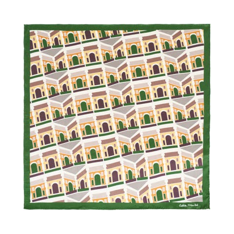 Square Arch Silk Bandana