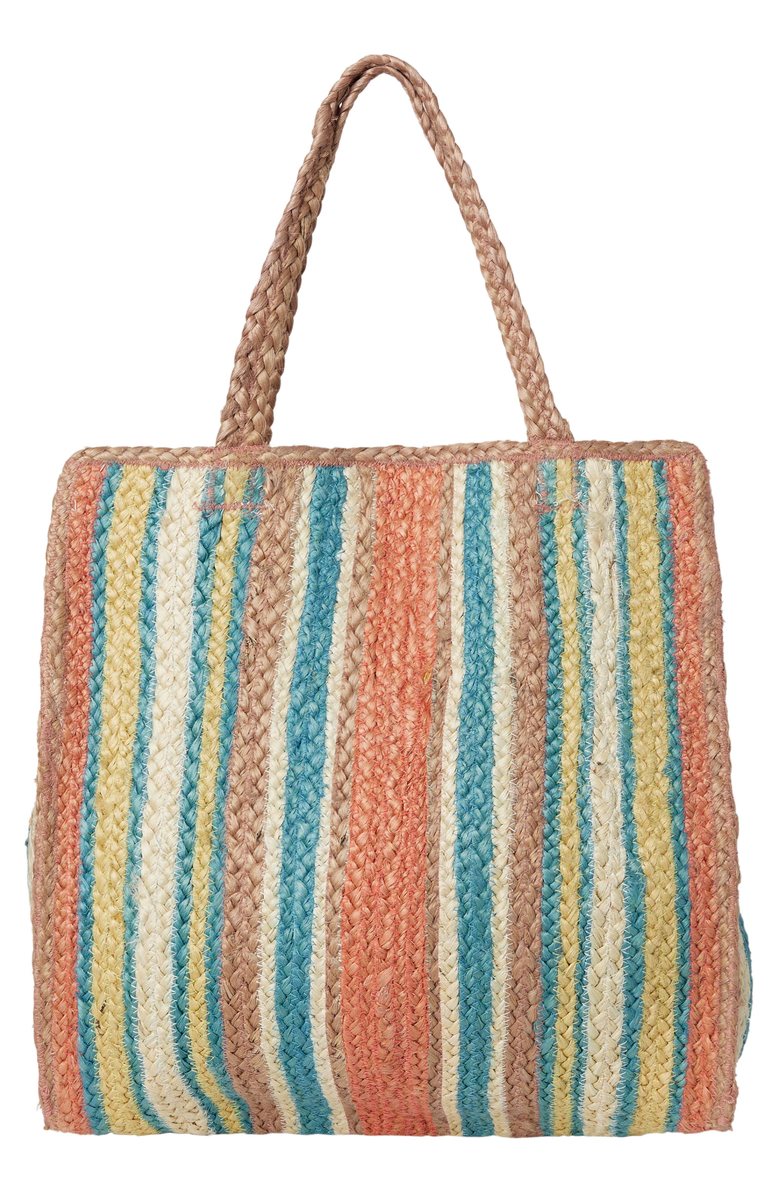 O'Neill Samara Woven Jute Tote, Alternate, color, 