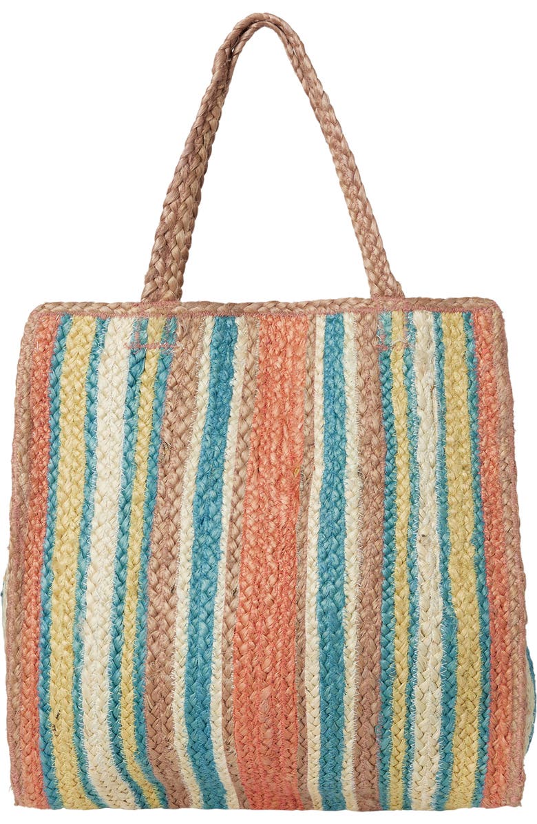 O'Neill Samara Woven Jute Tote, Alternate, color,