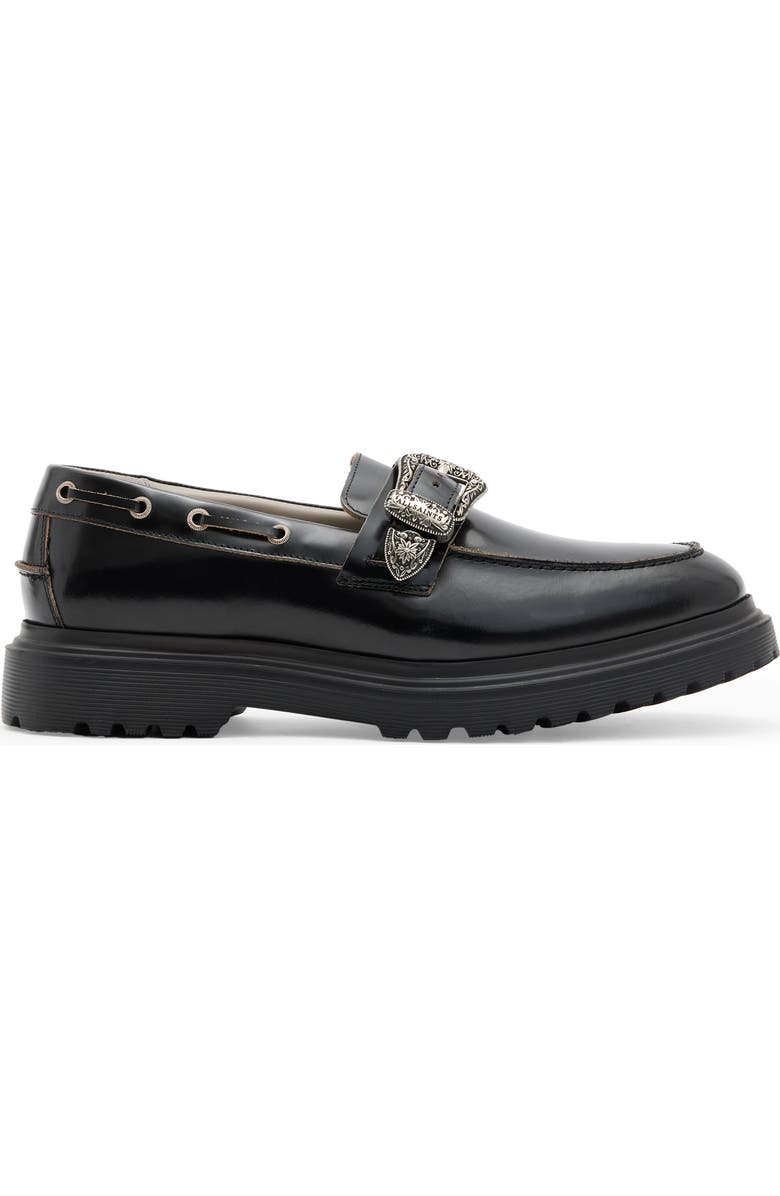 AllSaints Hanbury Lugged Buckle Loafer, Alternate, color,