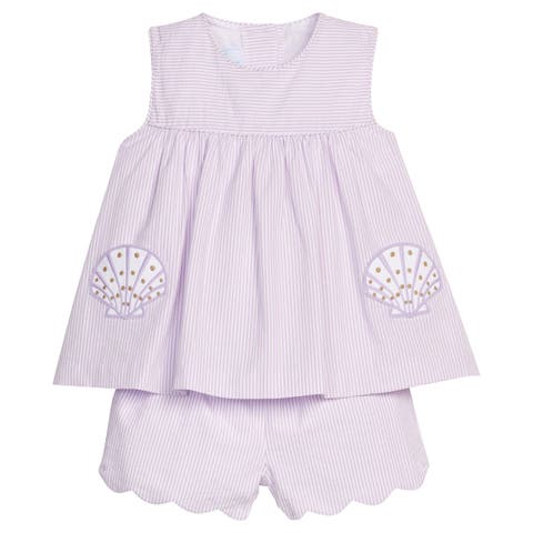 Kids' Applique Pocket Short Set (Toddler & Little Kid)