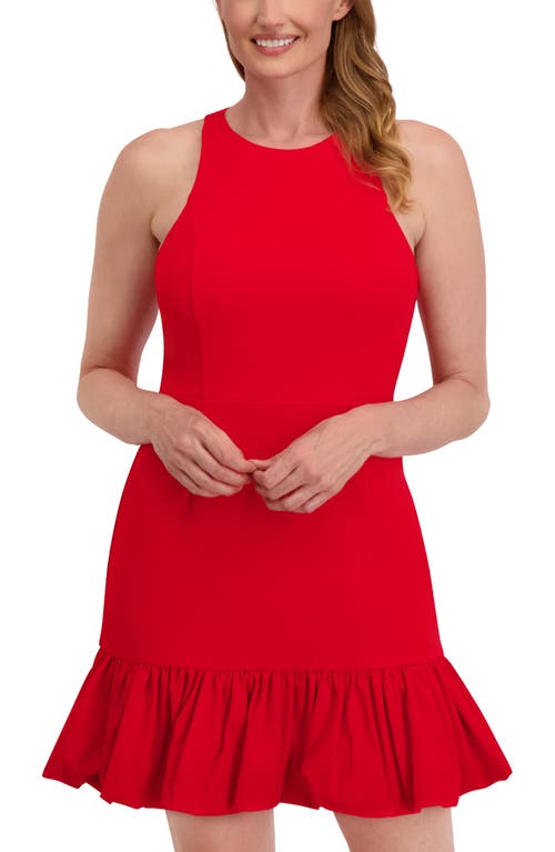 Laundry By Shelli Segal Coco Fit & Flare Dress In Red