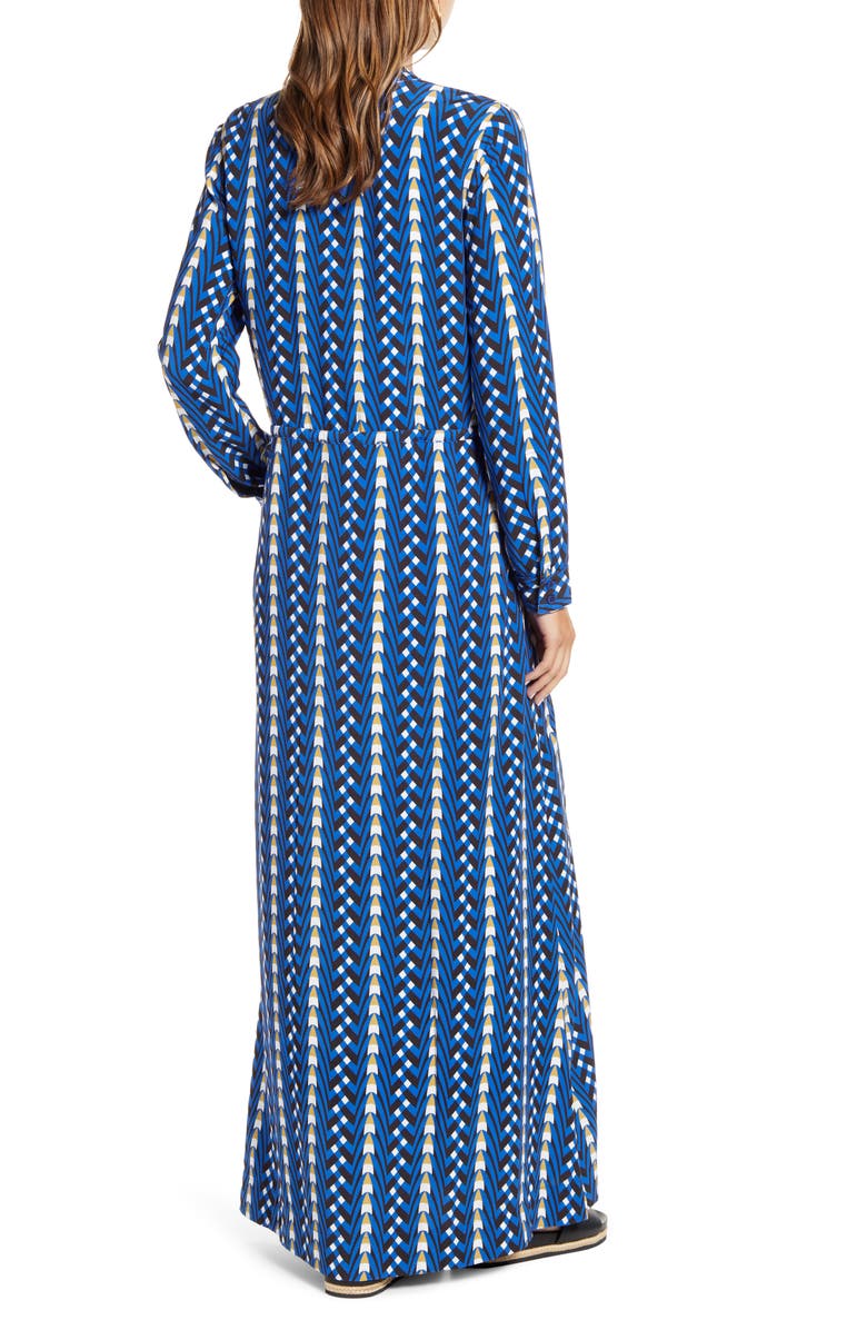 THE ODELLS Long Sleeve Button Maxi Dress, Alternate, color, 