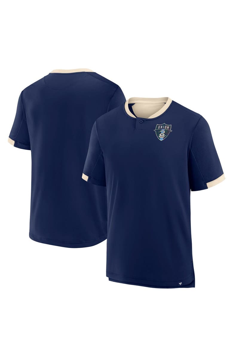 FANATICS Men's Fanatics Navy Philadelphia Union Stoppage Time Striker T-Shirt, Alternate, color, Navy