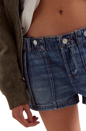 All Yours Denim Micro Shorts