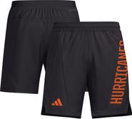 adidas Men's adidas Black Miami Hurricanes Designed for Training AEROREADY Shorts