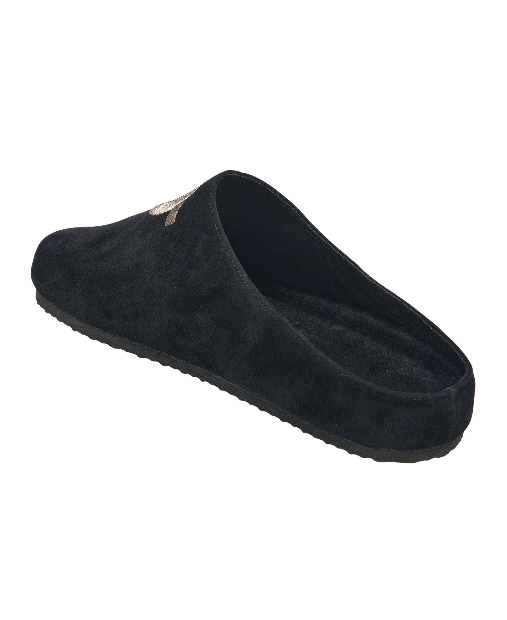 Fetty Horseshoe Logo Clog, Alternate, color, Black
