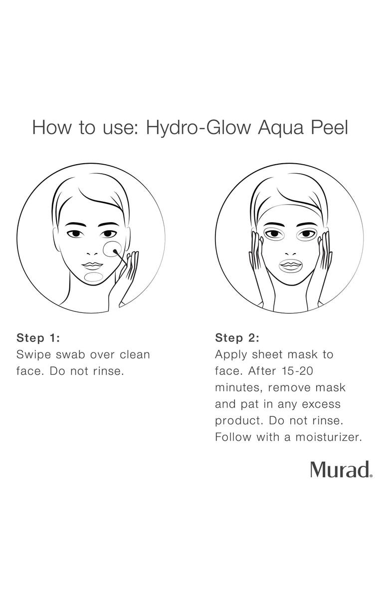 Murad<sup>®</sup> Hydro-Glow Aqua Peel, Alternate, color, 