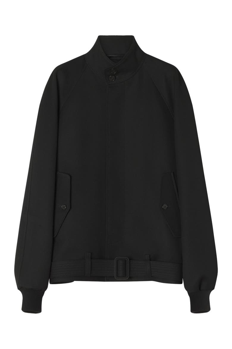 Light Wool Jacket, Alternate, color, Black