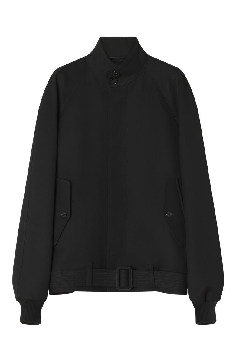 Lanvin Light Wool Jacket, Alternate, color, Black