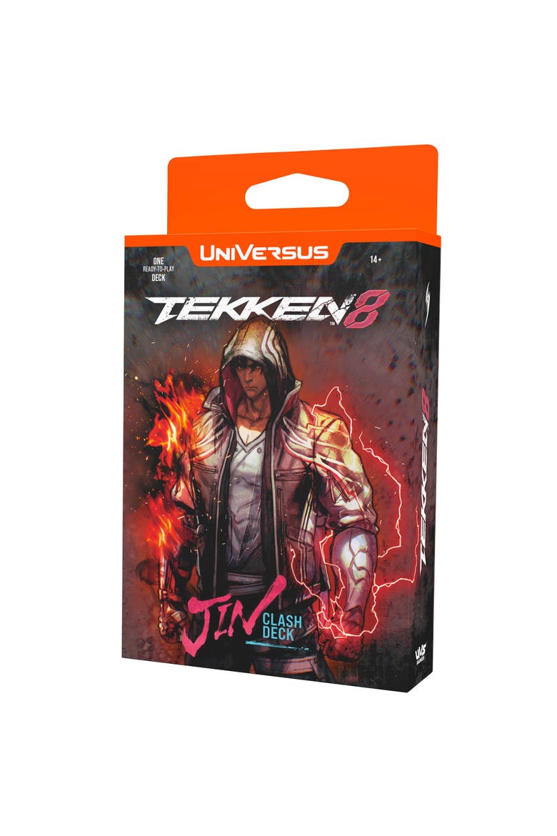 Tekken 8 Clash Deck Jin Card Game, Alternate, color, Multicolored