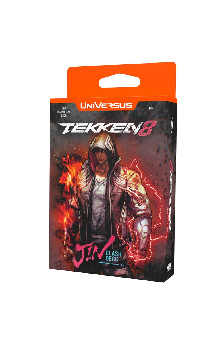 UniVersus Tekken 8 Clash Deck Jin Card Game, Alternate, color, Multicolored