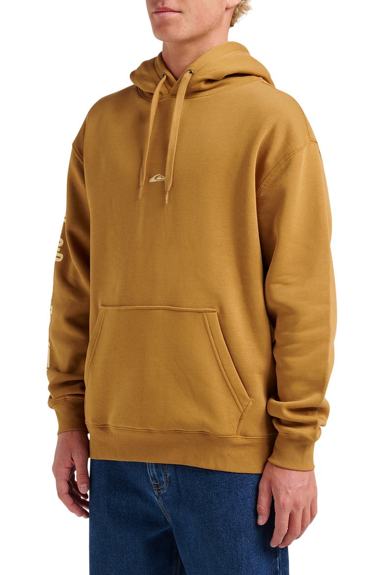 Passage Logo Embroidered Graphic Hoodie, Alternate, color, WOOD THRUSH