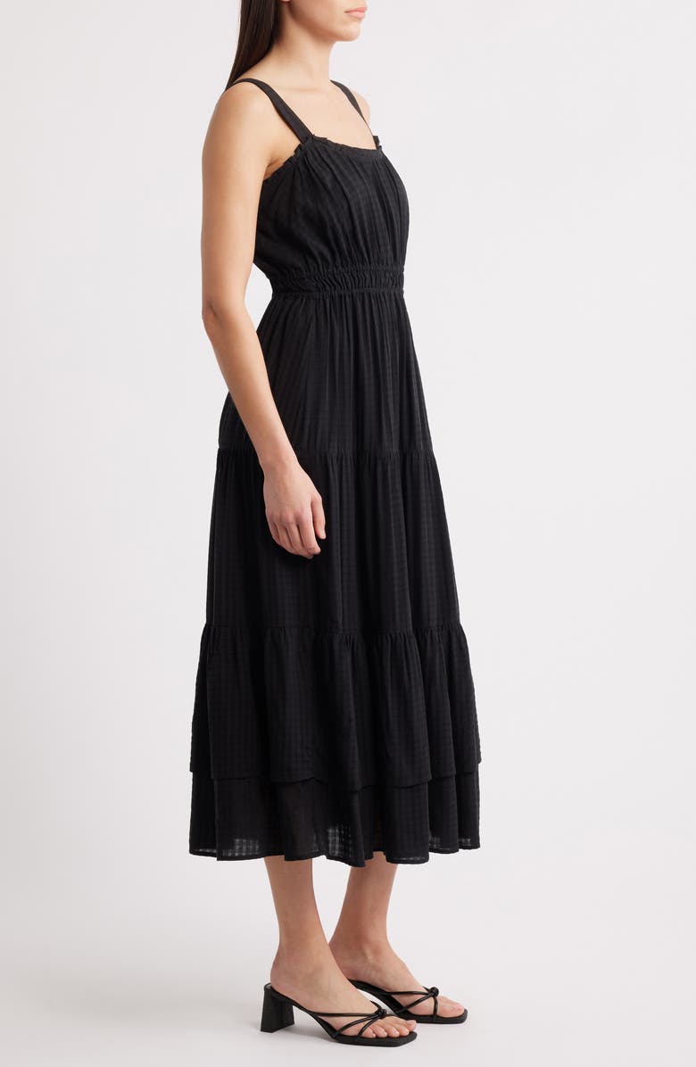 PAIGE Persimmon Sleeveless Maxi Dress, Alternate, color, Black