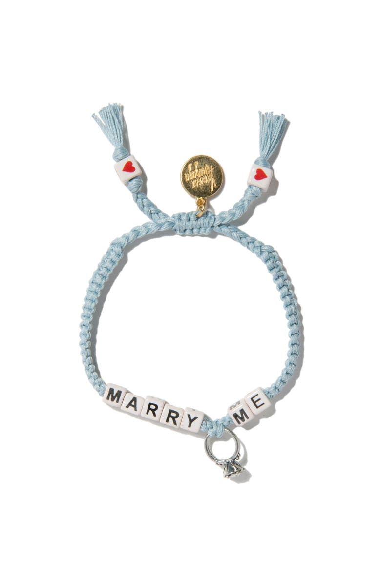 Venessa Arizaga Engagement Bracelet, Main, color, Blue