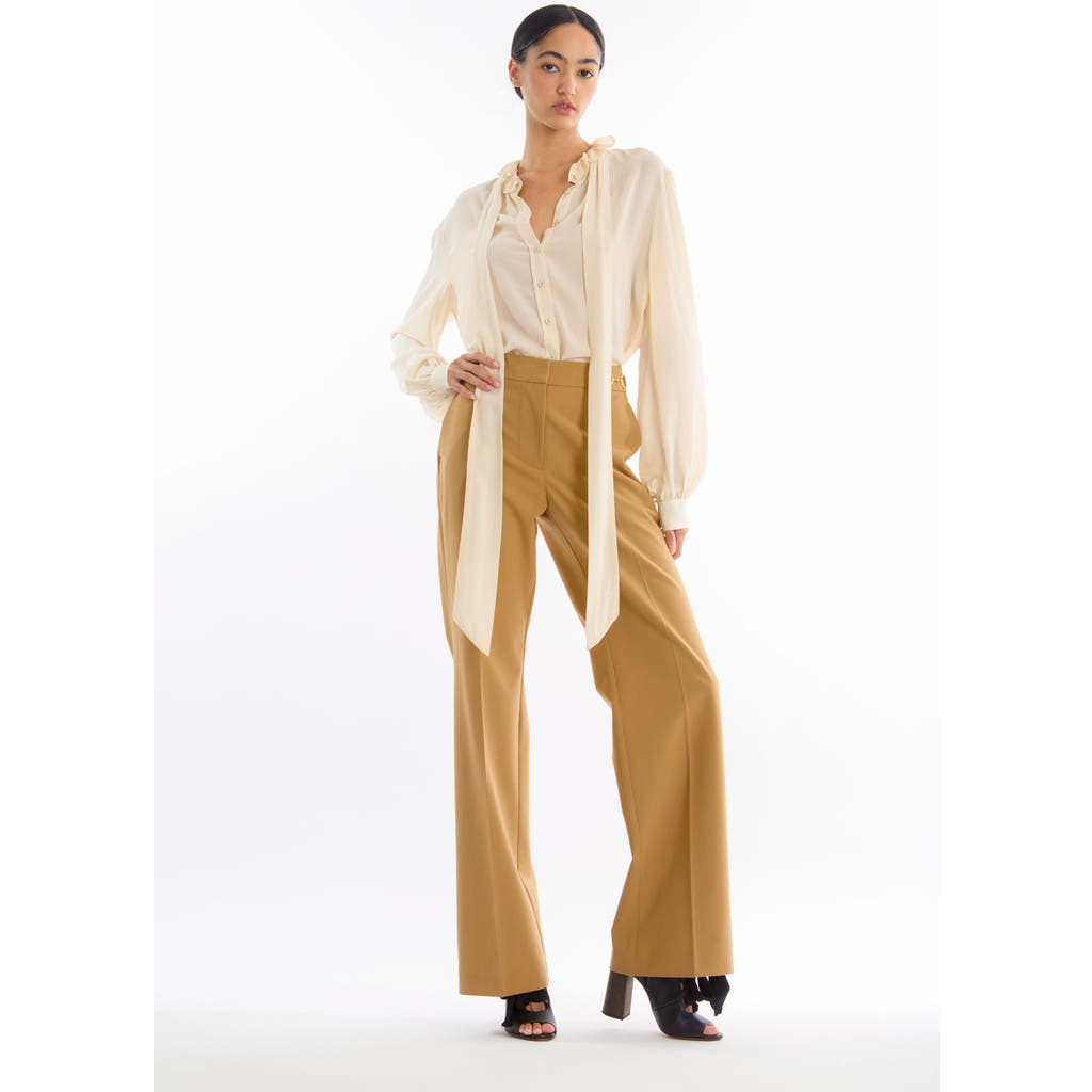 Secret Mission Maribelle Blouse In Neutral