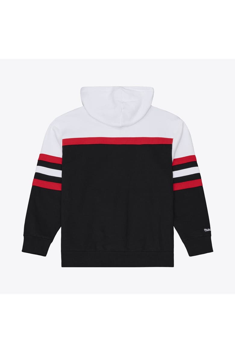 Men's Mitchell & Ness Black Carolina Hurricanes Head Coach Hoodie, Alternate, color, Black