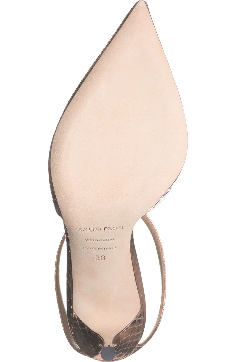 Sergio Rossi Open Heel Pump, Alternate, color,