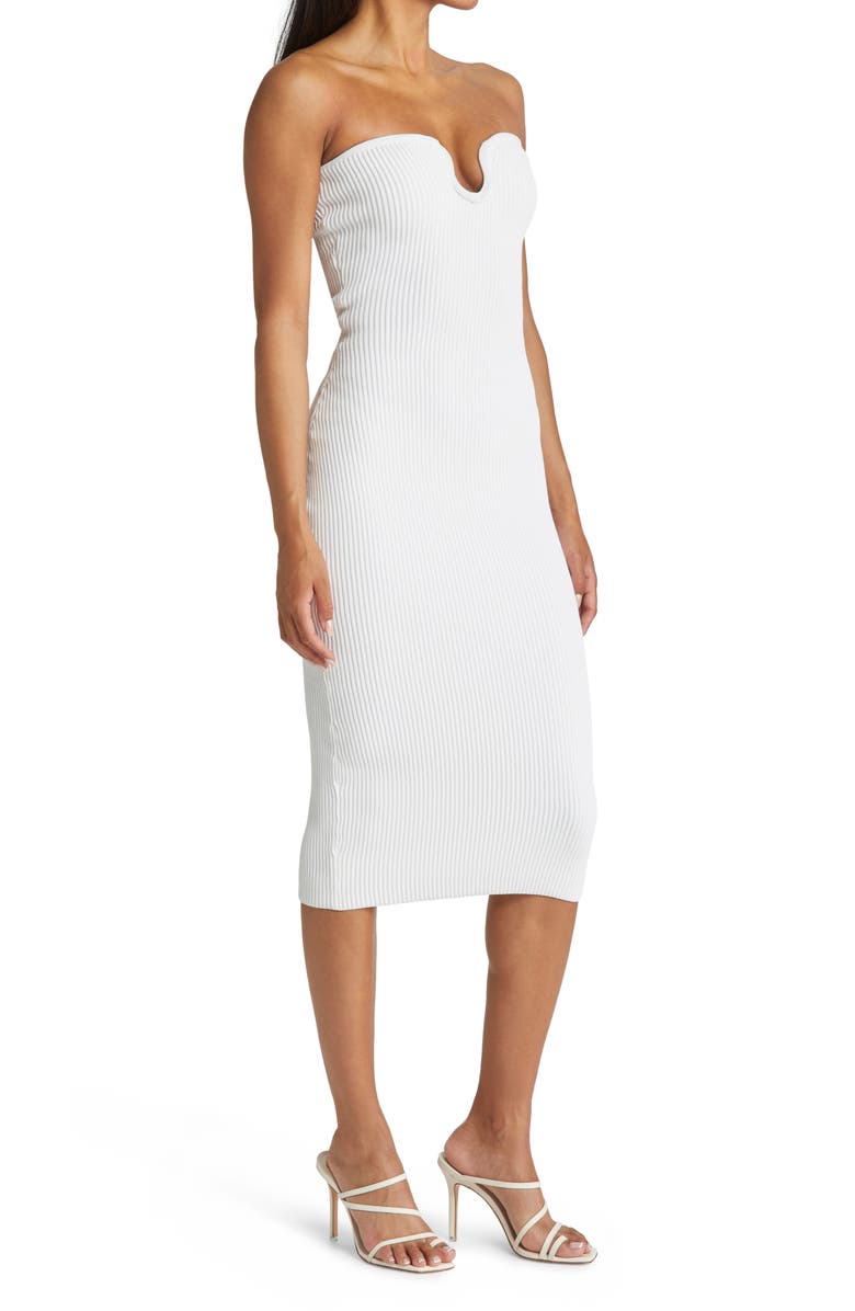 HOUSE OF CB Oriana Strapless Body-Con Dress, Alternate, color, 