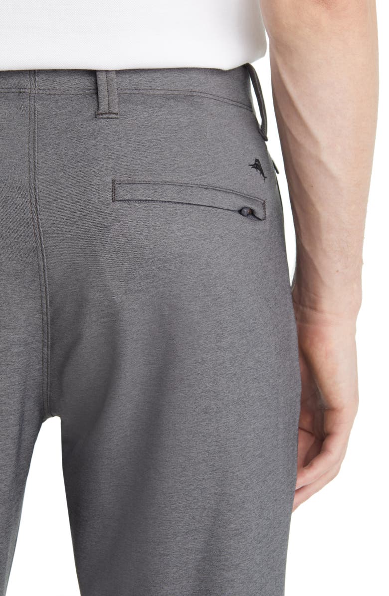 Tommy Bahama On Par IslandZone<sup>®</sup> Flat Front Pants, Alternate, color, Coal