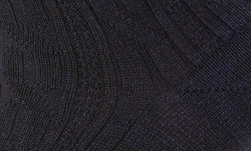 Smartwool Everyday 3-pack Wool Blend Cable Crew Socks In Deep Navy Heather