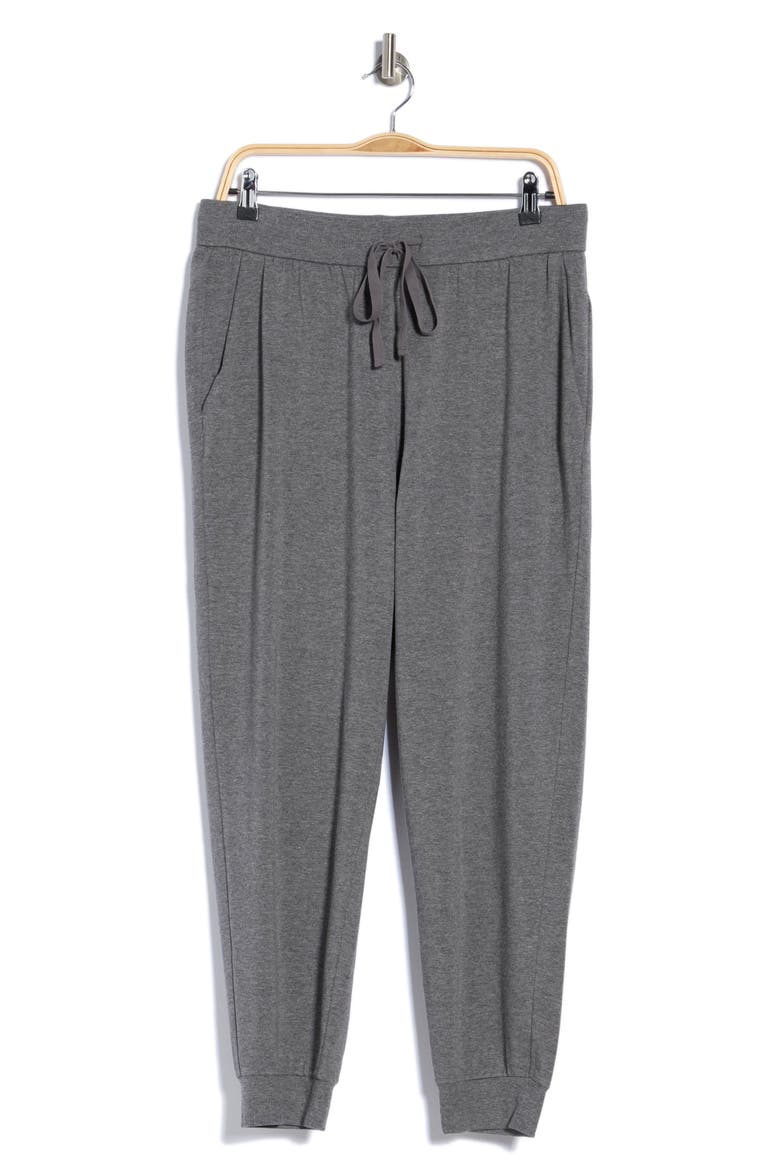 Terry Ankle Track Pants, Main, color, ASH