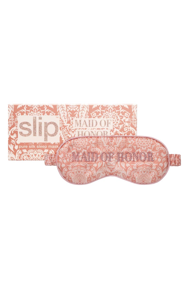 slip Wedding Party Sleep Mask, Alternate, color, Maid Of Honor