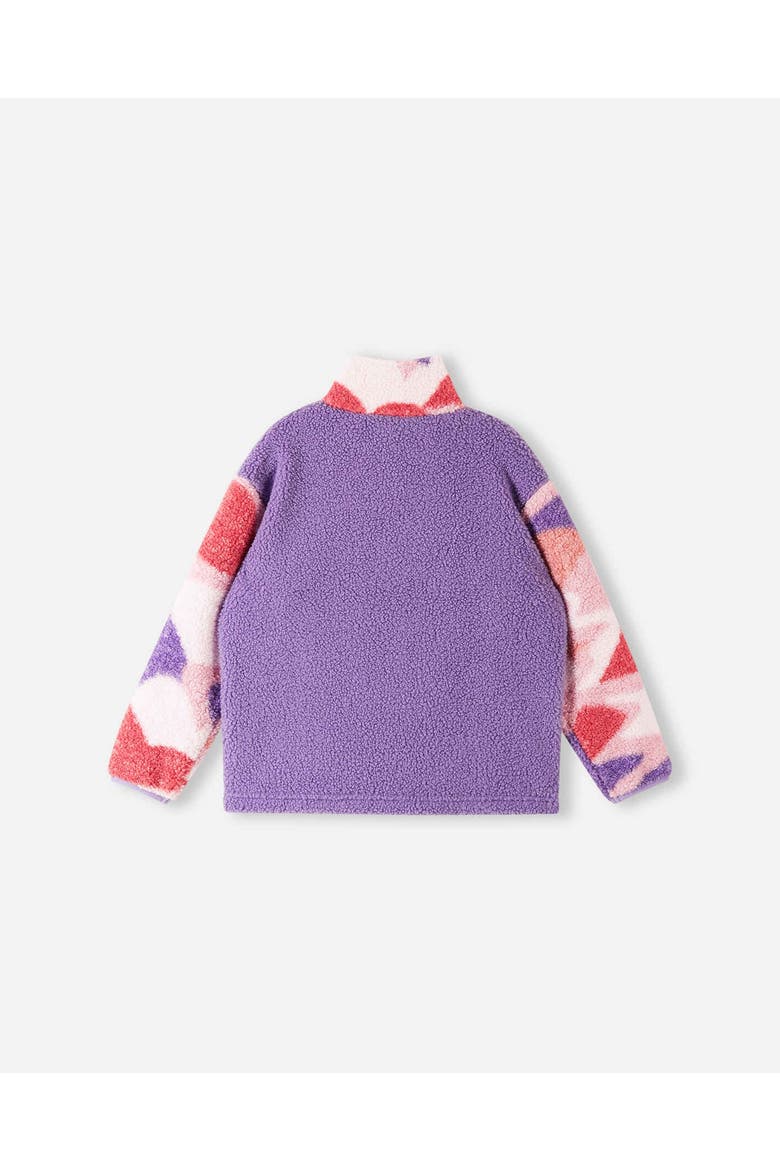 Muhku Fleece sweater, Alternate, color, Rose blush