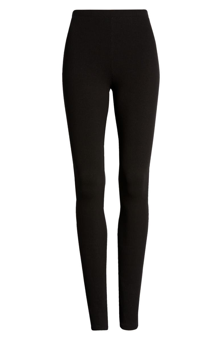 Naked Wardrobe Microrib Leggings, Alternate, color, 