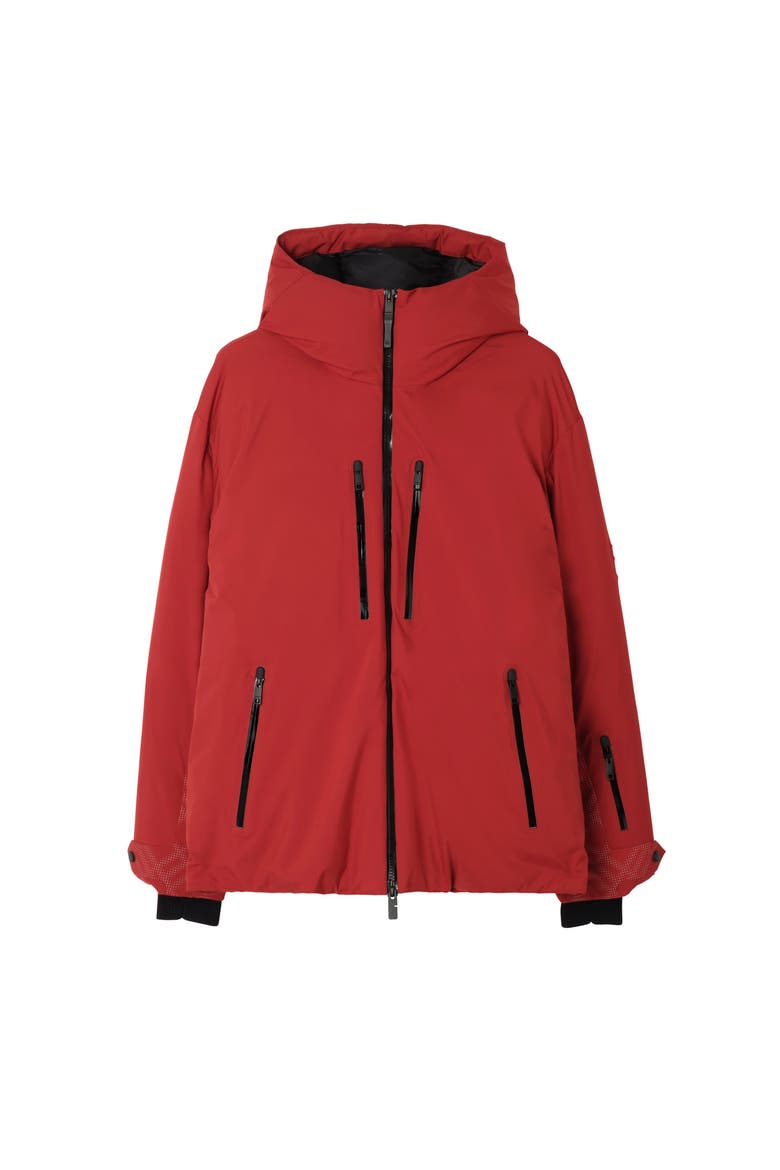 Tri-layer Hooded Jacket, Main, color, Auburn brown