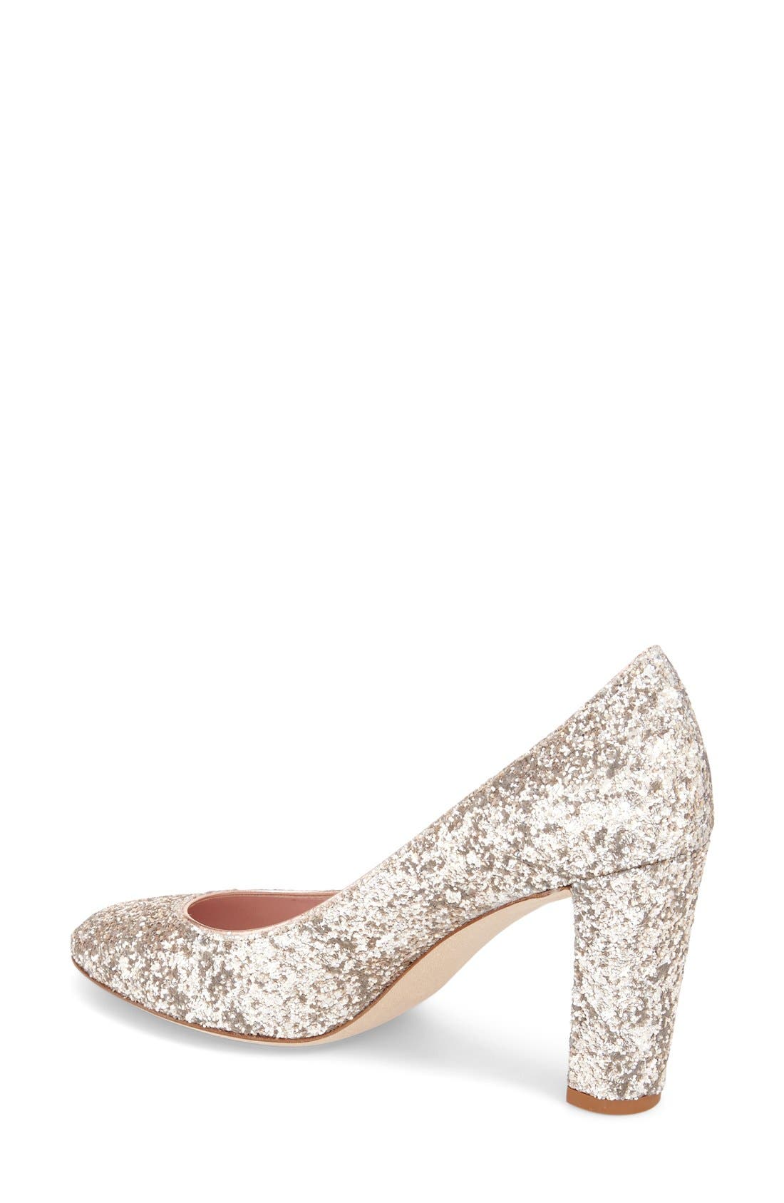 'dani too' pump, Alternate, color, ROSE GOLD METALLIC NAPPA