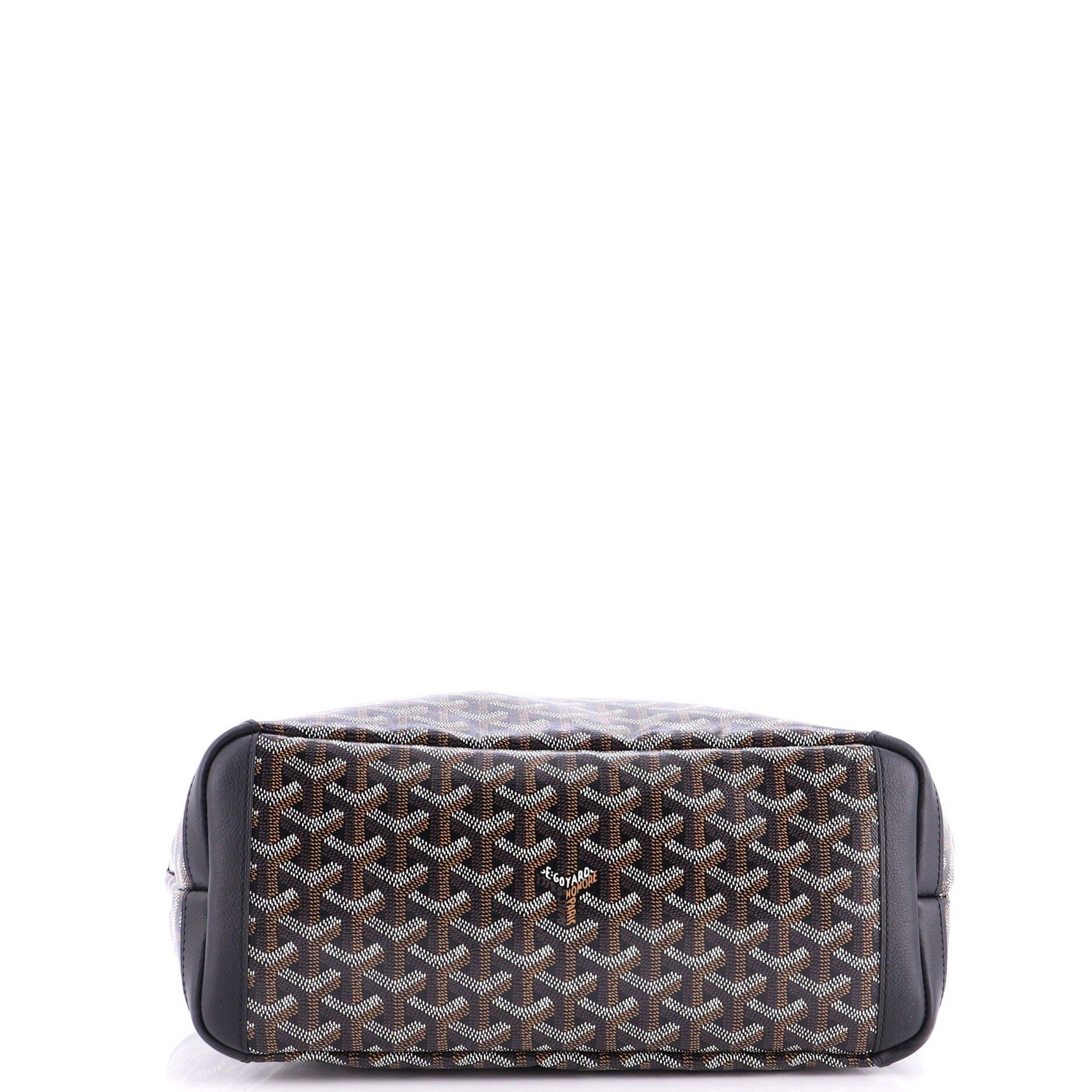 Pre-Owned Goyard Artois Tote Coated Canvas PM, Alternate, color, Black