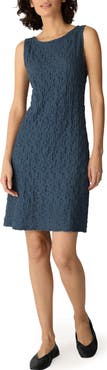 Eileen Fisher Bateau Neck Knit Dress