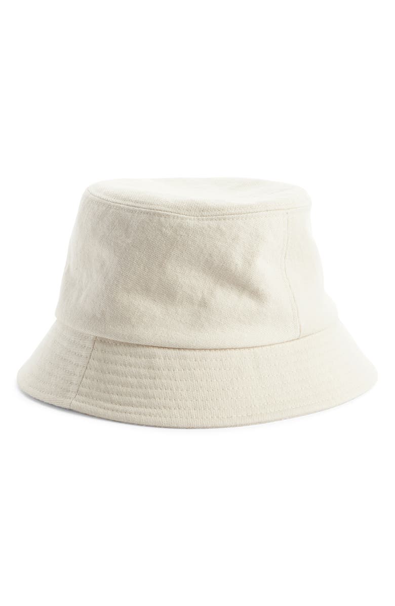 Isabel Marant Haley Cotton Twill Bucket Hat, Alternate, color, 