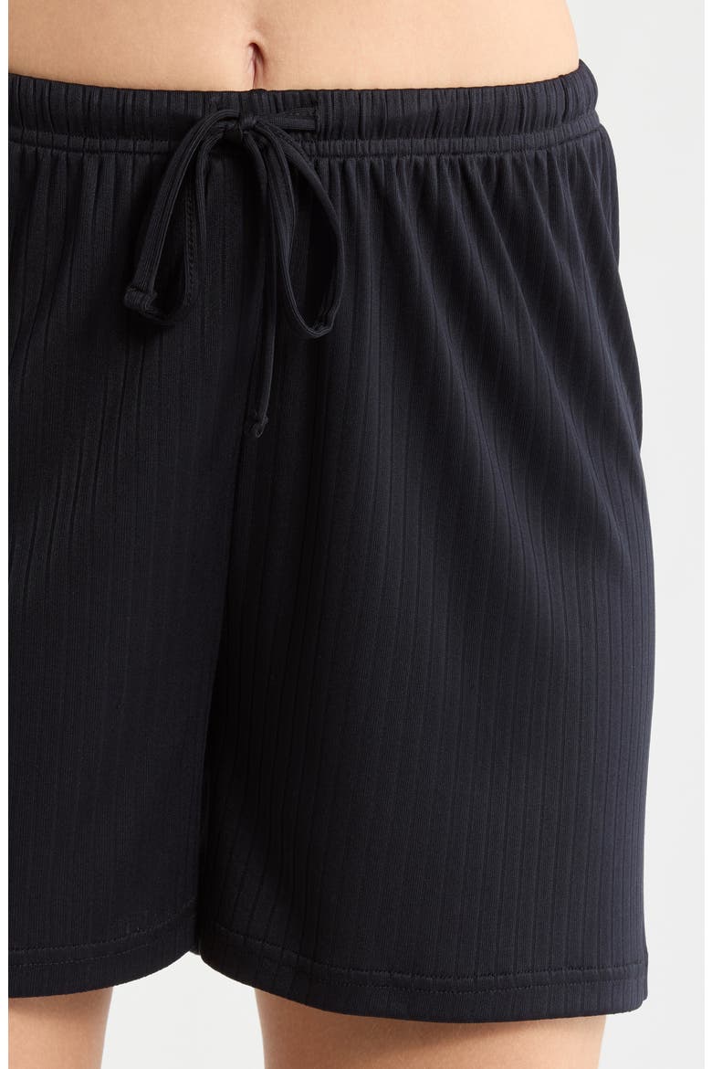 Rib Camisole & Shorts Sleep Set, Alternate, color, UTILITY BLUE