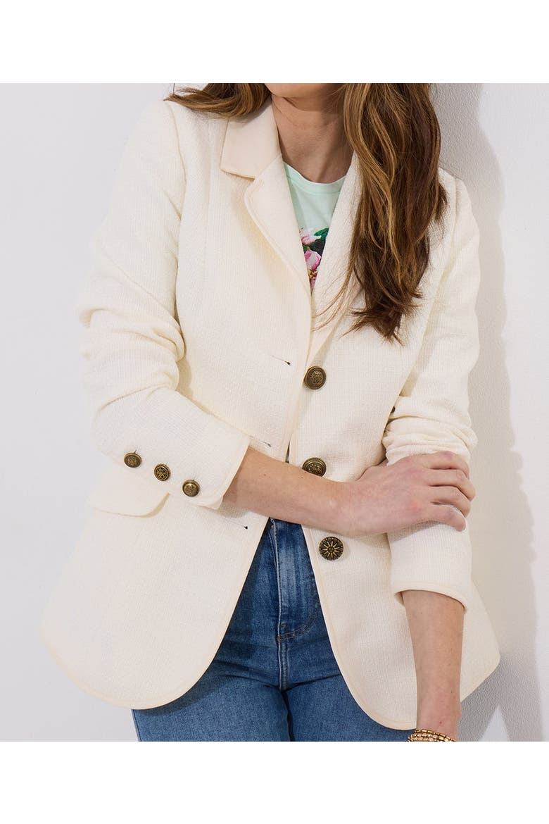 Classic Blazer, Alternate, color, IVORY