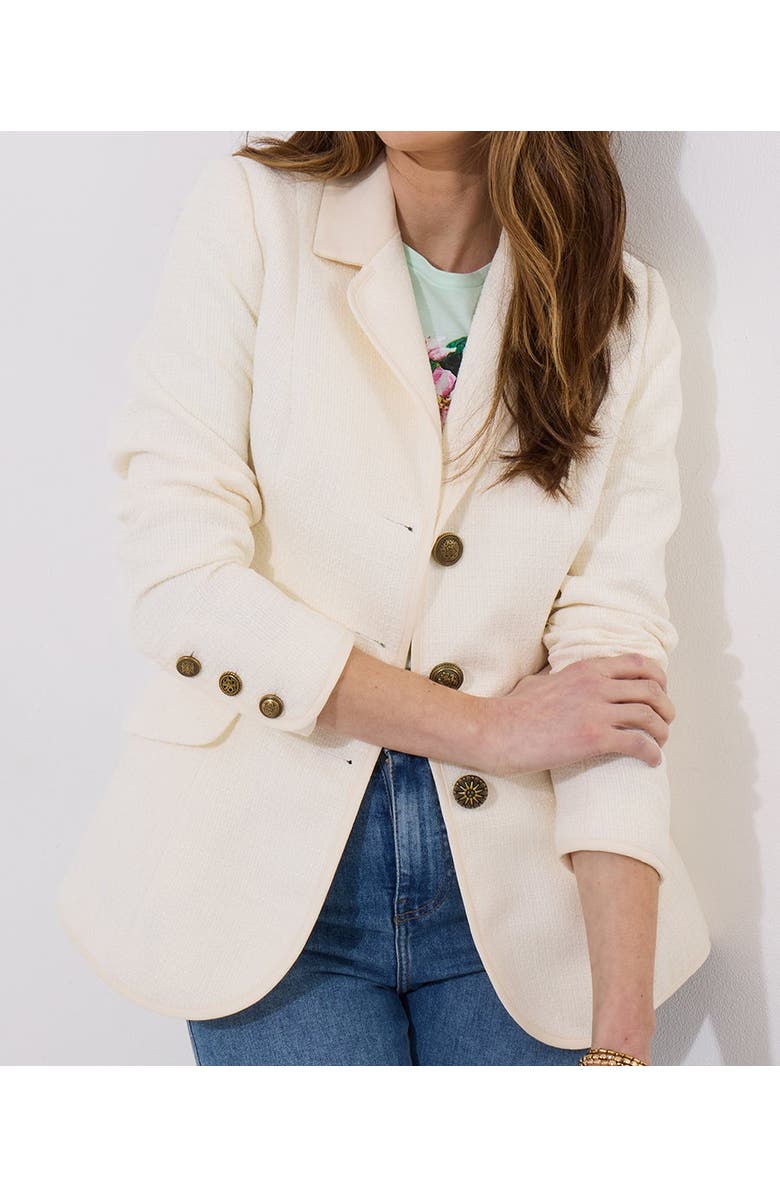 Joe Browns Classic Blazer, Alternate, color, Ivory