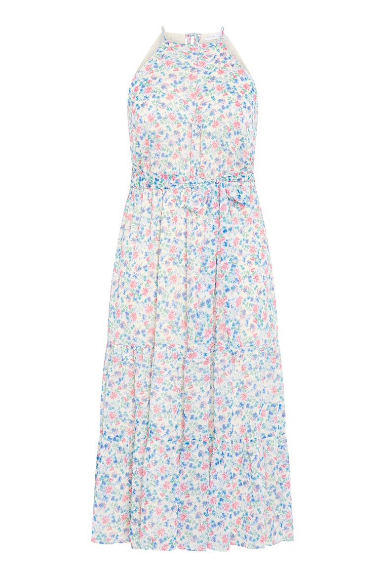 Lidia Maxi Halter Dress, Alternate, color, DELICATE DITSY